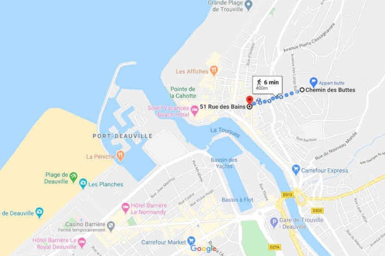 Appartement Avec Terrasse Vue Mer Trouville Sur Mer Екстер'єр фото